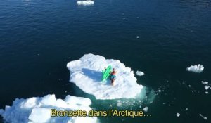 Adrénaline - Tous sports : Extrait du film Dodo's Delight, la baignade sur les icebergs est toujours risquée...