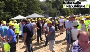VIDEO (41 ) : La Coordination rurale à la rencontre de Stéphane Le Foll à Chambord