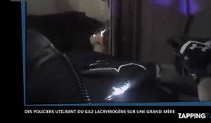 Etats-Unis : Des policiers maîtrisent une grand-mère avec du gaz lacrymogène (Vidéo)