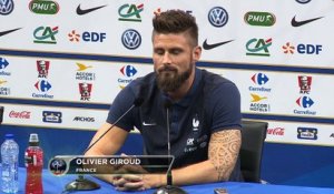 Bleus - Giroud : ''La Bundesliga convient bien à Dembélé''