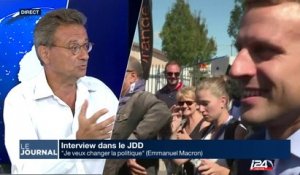 Analyse de l'interview de Macron au JDD
