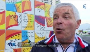 La délégation française paralympique arrive à Rio