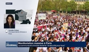 Bilan de la manifestation de la communauté chinois à Paris