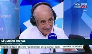 Boues rouges  - Ségolène Royal : "Ce n’est pas une querelle avec Manuel Valls"
