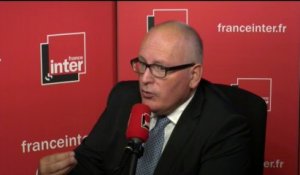 Frans Timmermans répond aux questions des auditeurs de France Inter