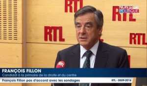 Primaire à droite : François Fillon estime que les sondages "ne valent rien"