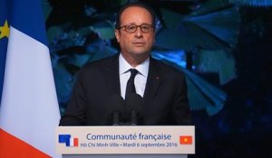 Discours auprès de la Communauté française à la Résidence de France