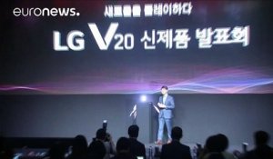 V20, le nouveau smartphone de LG, champion de la vidéo