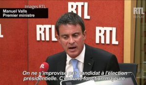 Valls souhaite que Hollande "indique le cap" pour 2017 dès jeudi
