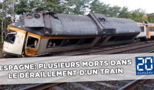 Espagne: Plusieurs morts dans le déraillement d'un train en Galice