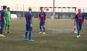 Lionel Messi et le Barça défient l'équipe d'Espagne de cécifoot
