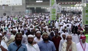 Les musulmans se pressent à La Mecque pour le début du hajj,