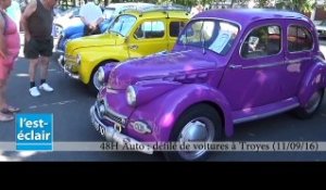 48H Auto, exposition et défilé des voitures à Troyes
