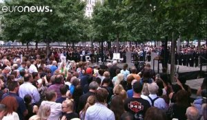 Les Américains commémorent les attentats du 11 septembre 2001