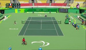 Tennis Fauteuil : Houdet qualifié pour les quarts de finale