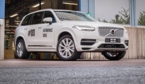 Découvrez le Volvo XC90 autonome du programme Drive Me