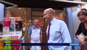 Primaire de la droite : Alain Juppé en campagne à Strasbourg