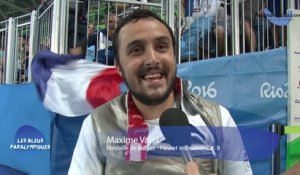 Maxime Valet - Médaille de Bronze Fleuret individuel Cat.B - Jeux Paralympiques Rio 2016