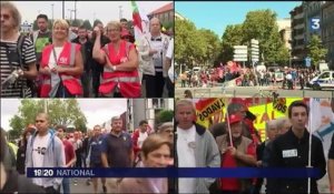 Loi Travail : à Belfort, une manifestation en soutien aux salariés d'Alstom