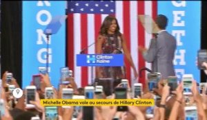 "Hillary m'inspire" lance Michelle Obama
