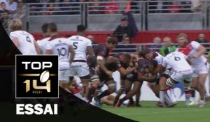 TOP 14 ‐ Essai Napolioni NALAGA (LOU) – Lyon-Toulouse – J5 – Saison 2016/2017