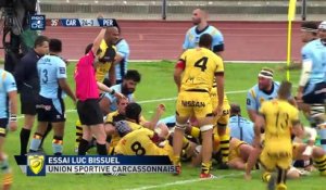 PRO D2 - Résumé Carcassonne-Perpignan: 38-20 - J04 - Saison 2016/2017