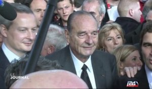 Jacques Chirac hospitalisé pour une infection pulmonaire