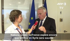 Syrie: la France et l'UE appellent à sauver la trêve