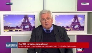Conflit Israélo-Palestinien : Hollande veut une conférence internationale à la fin de l'année