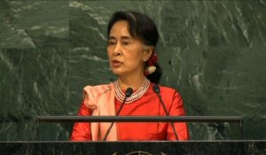 Aung San Suu Kyi s'adresse à l'Assémblée Générale de l'ONU
