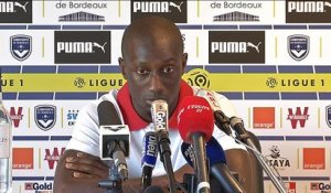 La conférence de presse de Youssouf Sabaly avant FCGB-SMC