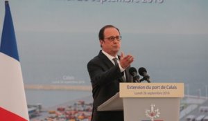 Discours à l’occasion de la pose de la première pierre de l’extension du Port de Calais