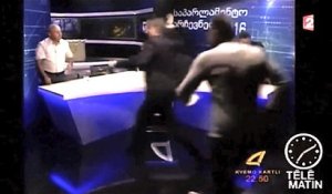 [Zap Télé] CLASH : Ce débat sur la télévision géorgienne va déraper ! (26 09 16)