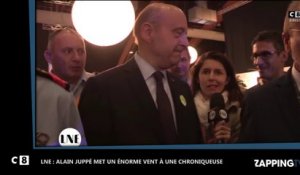 La Nouvelle Edition : Alain Juppé met un énorme vent à une chroniqueuse (Vidéo)