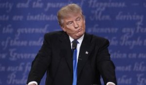 Trois moments du débat où Trump est pris en flagrant délit d'intox