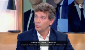 Arnaud Montebourg gêné lorsqu'on lui demande s'il a "trahi" François Hollande