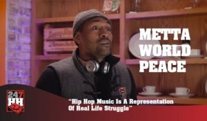 Metta World Peace - Hip Hop Music Is A Representation Of Real Life Struggle (247HH Exclusive) (247HH Exclusive)