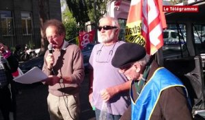 Lorient. 220 personnes à la manifestation des retraités