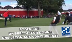 Ryder Cup: Un spectateur donne une leçon de golf à McIlroy