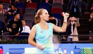 WTA Wuhan - Halep en demies, pas Radwanska