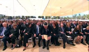 Bill Clinton rend hommage à Shimon Peres