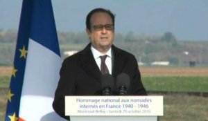 François Hollande reconnaît la responsabilité de la France dans l'internement des Tsiganes durant la Seconde guerre mondiale