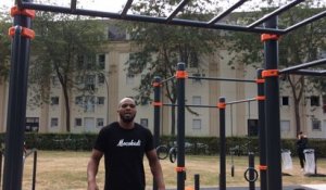 La première aire de "street workout" ouvre à Nantes