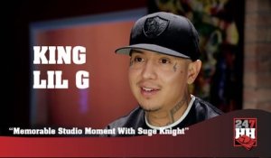 King Lil G - Memorable Studio Moment With Suge Knight (247HH Exclusive)  (247HH Wild Tour Stories)