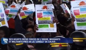 Calais: violentes échauffourées près de la "Jungle"