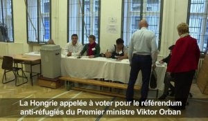 La Hongrie vote pour le référendum antiréfugiés de Viktor Orban