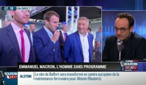 QG Bourdin 2017 : Emmanuel Macron devient de plus en plus populaire