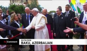 Azerbaijan: Pope Francis celebrated Mass on Sunday