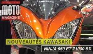 Intermot 2016 : Kawasaki Ninja 650 et Z1000 SX