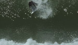 Surf : Joan Duru engagé en backside à La Gravière